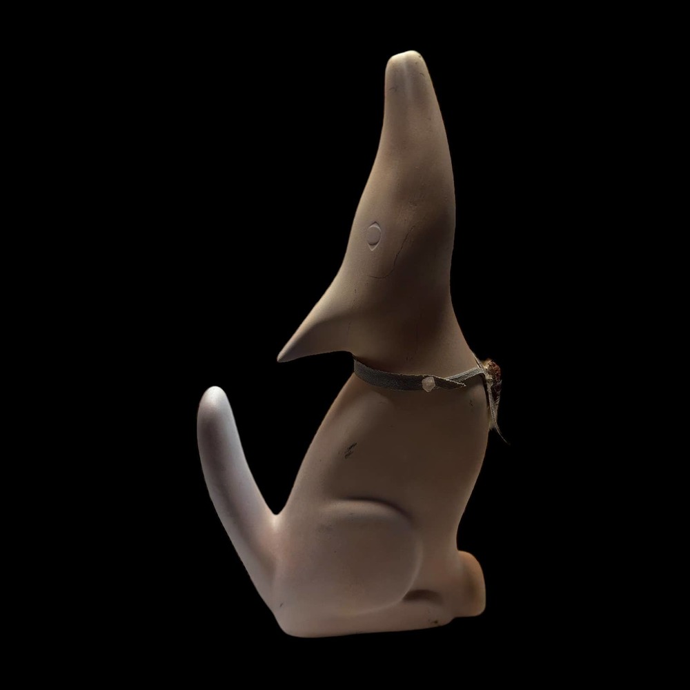 Vintage Ceramic Howling Coyote